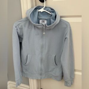 Athleta Girl Light Blue Hoodie
